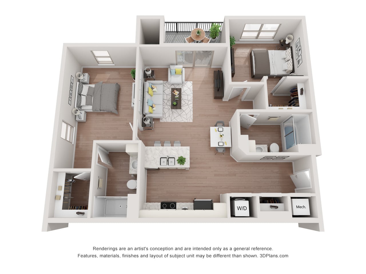 Prairie Luxury_ two bedroom